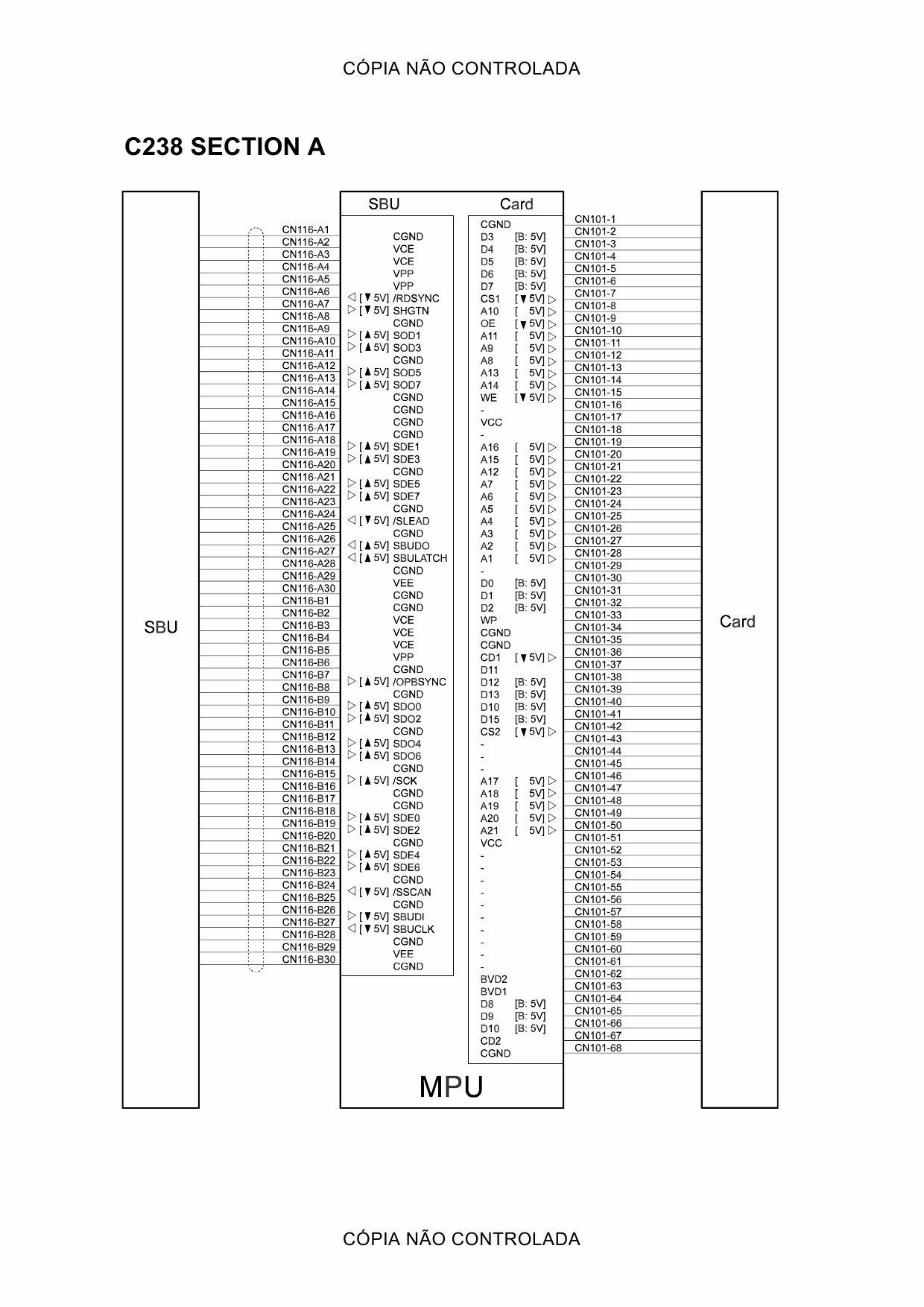 RICOH Aficio DX-3340 JP-1030 1230 3000 1235 C231 C237 C238 C248 C267 Circuit Diagram-6